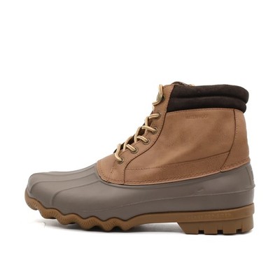 Sperry Herren STS14140 Stiefel Braun Leder Mittel Top-Sider Boots EU 43