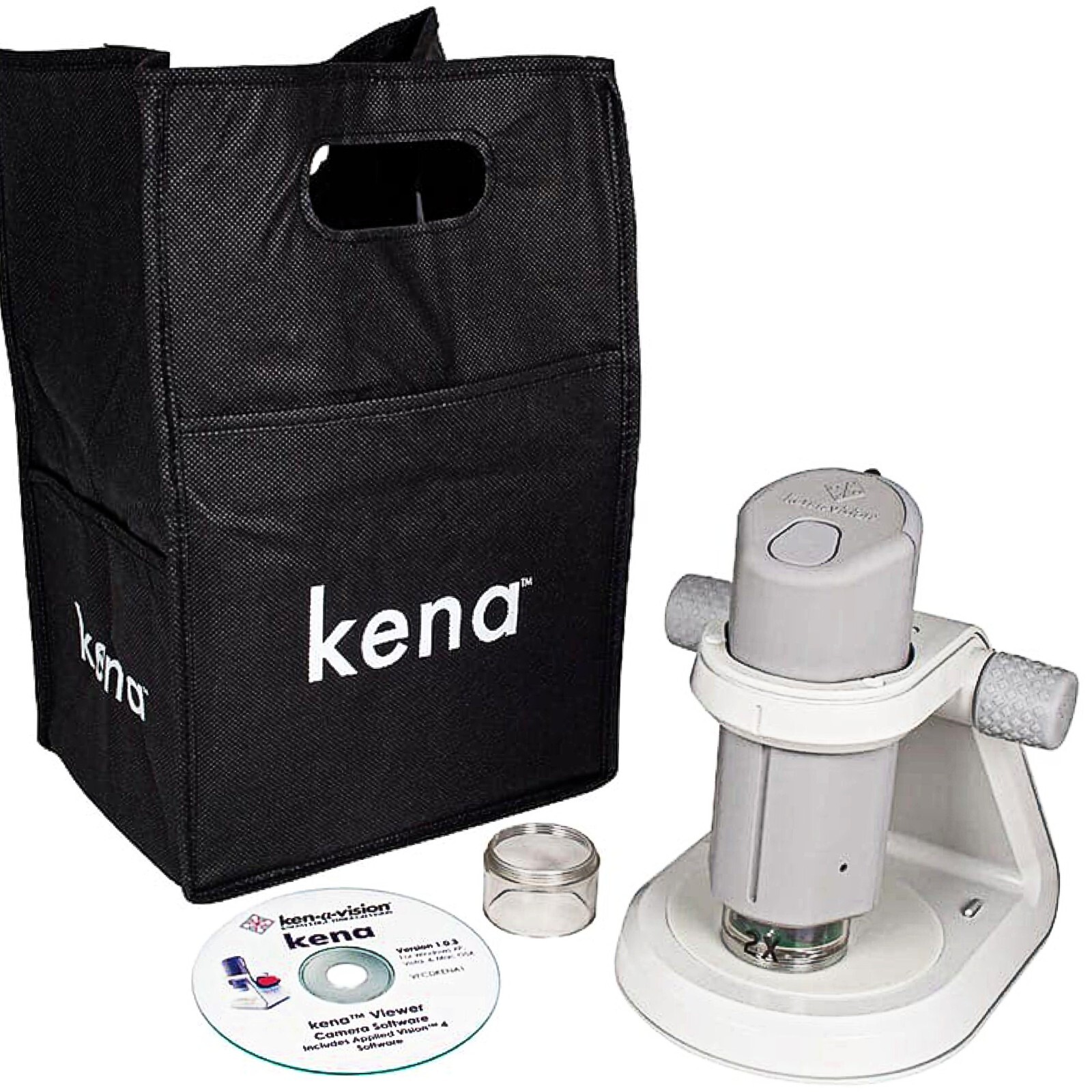 KenaVision Kena T1050 Digital Microscope with Objective Lenses