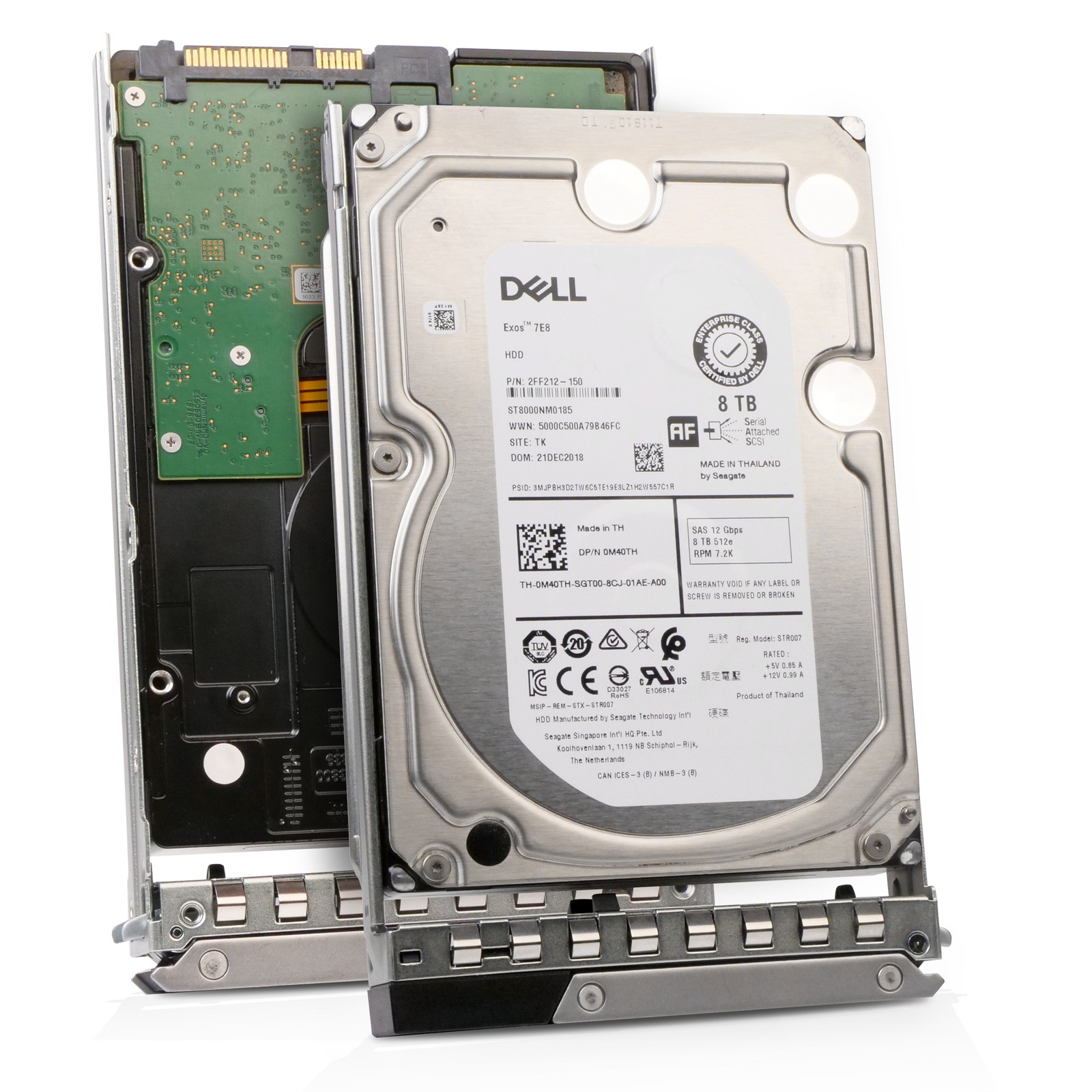 Dell 8TB 7.2K RPM SAS 12Gb/s 512e 3.5in Enterprise PowerEdge HDD G16 C5HD0