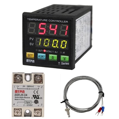 PID Temperature Controller Meter Indicator, High Voltage 100V to 240V PID The...