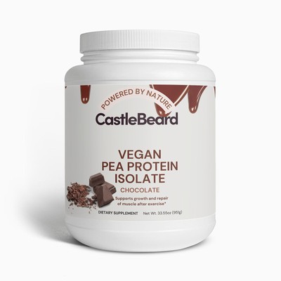 Pea Protein Isolate Powder Chocolate Flavor 2lbs 30 Servings