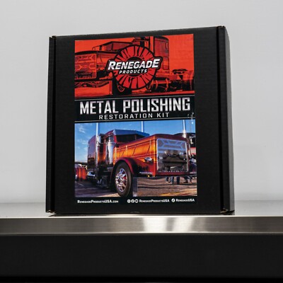 Renegade Metal Polishing and Big Rig Box Kit | For Rotary Polisher or Angle Grin