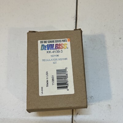 Devilbiss  KK-4139-3 regulator repair kit  192106