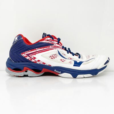 

Mizuno Womens Wave Lightning Z5 430263 0U0U Белые кроссовки Кроссовки Размер 10.5, Белый, Wave Lightning Z5