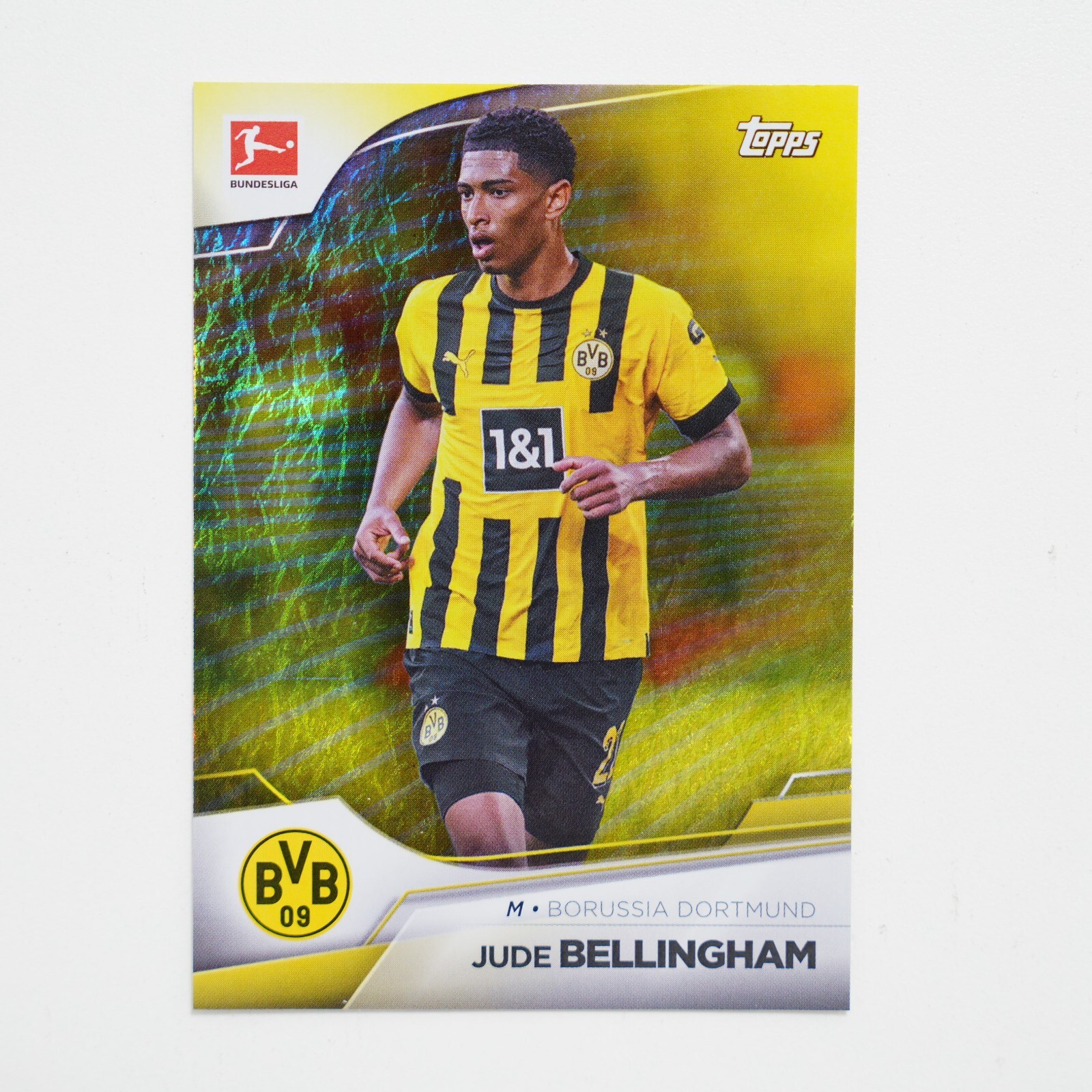 Jude Bellingham Dortmund Madrid Topps Chrome Bundesliga 22