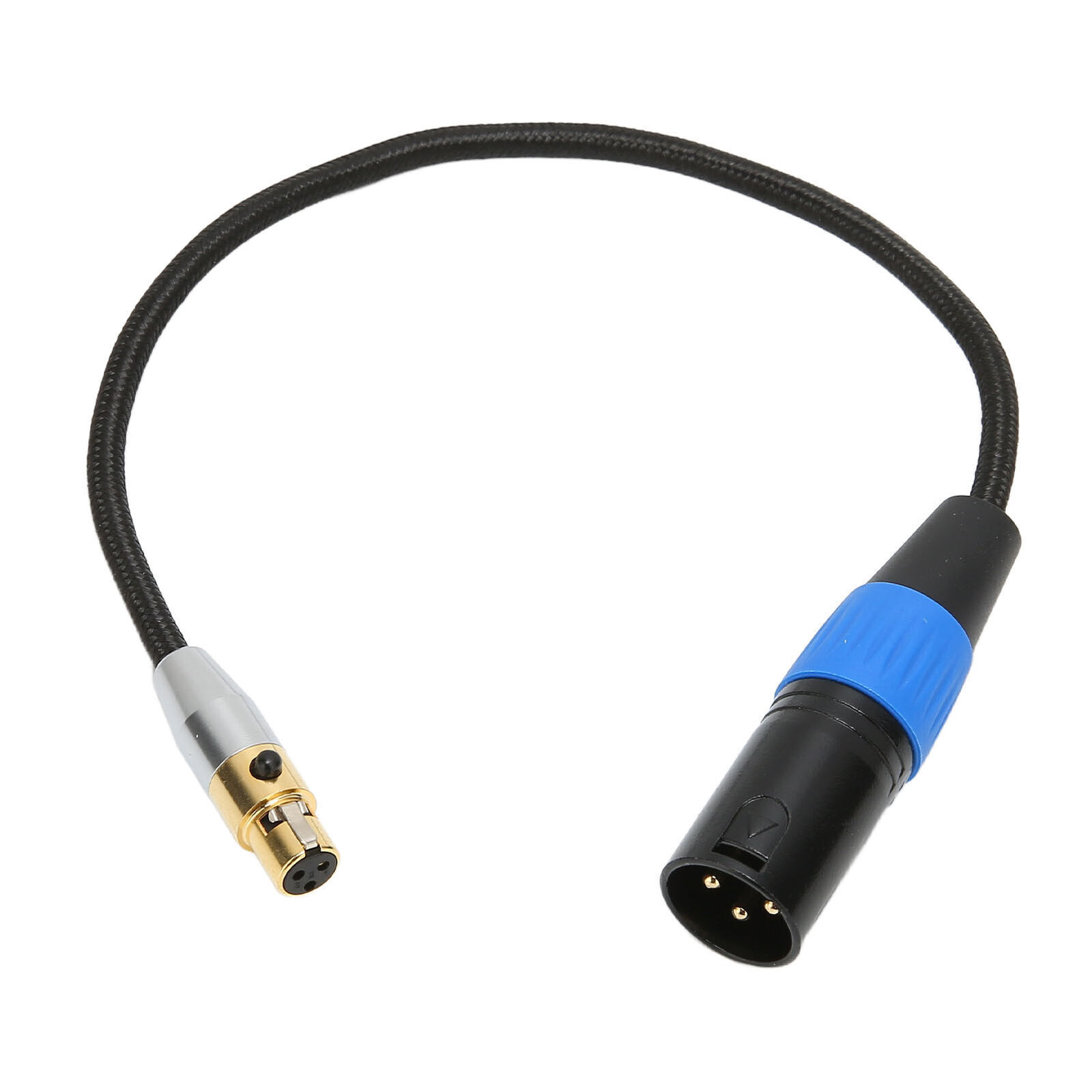 XLR Male to Mini XLR Female Cable Professional 3 Pin XLR Cable Adapter