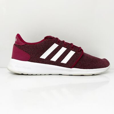 

Adidas Womens Cloudfoam QT Racer BC0006 Красные кроссовки Кроссовки Размер 9.5, Красный, Cloudfoam QT Racer