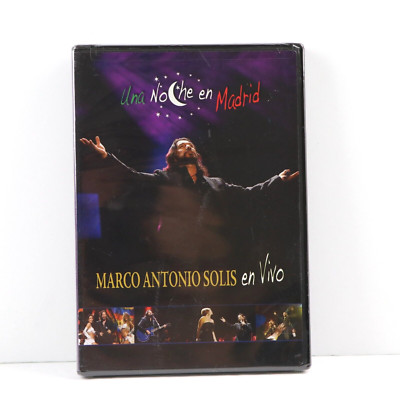 Una Noche en Madrid ~  Marco Antonio Solis en Vivo DVD 2008 ~ Brand New Sealed