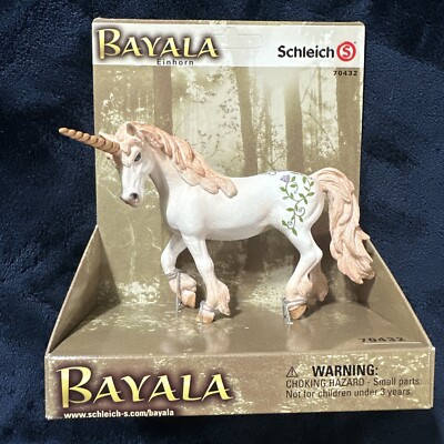 Schleich Bayala White Unicorn #70432 Standing Hand-painted Long Horn Retired NIB