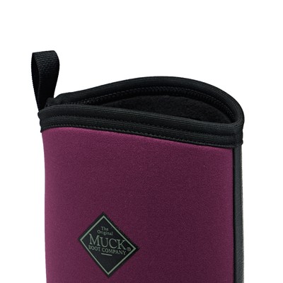 MUCK BOOTS MUCK BOOTS ARCTIC ADVENTURE WOMENS WELLINGTON - BLACK MAROON ALL SIZES