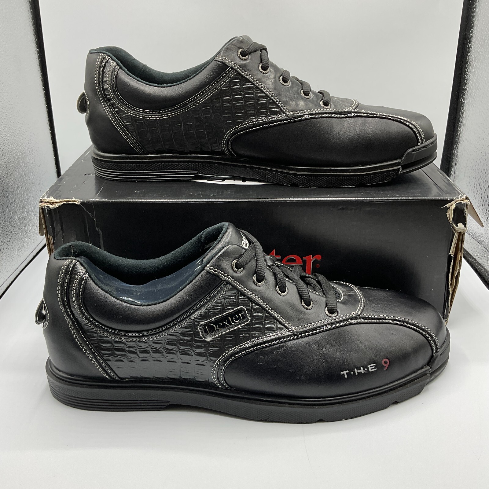 900 Global 3G Men's Speed Dial Right Hand Bowling Shoes - Black/Red 9 M US Bowlingindex: 3G 900Global Shoes