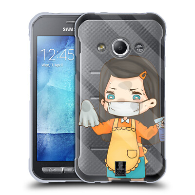 HEAD CASE DESIGNS TRAPPED INSIDE SOFT GEL CASE FOR SAMSUNG PHONES 4