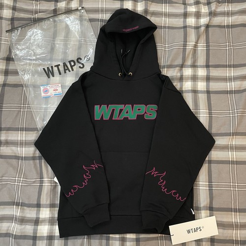 WTAPS Urban Territory Drifters Embroidered Hoodie Black Green