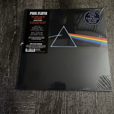 The Dark Side Of The Moon by Pink Floyd (Vinyl Record, 2016) Shrink Tear.