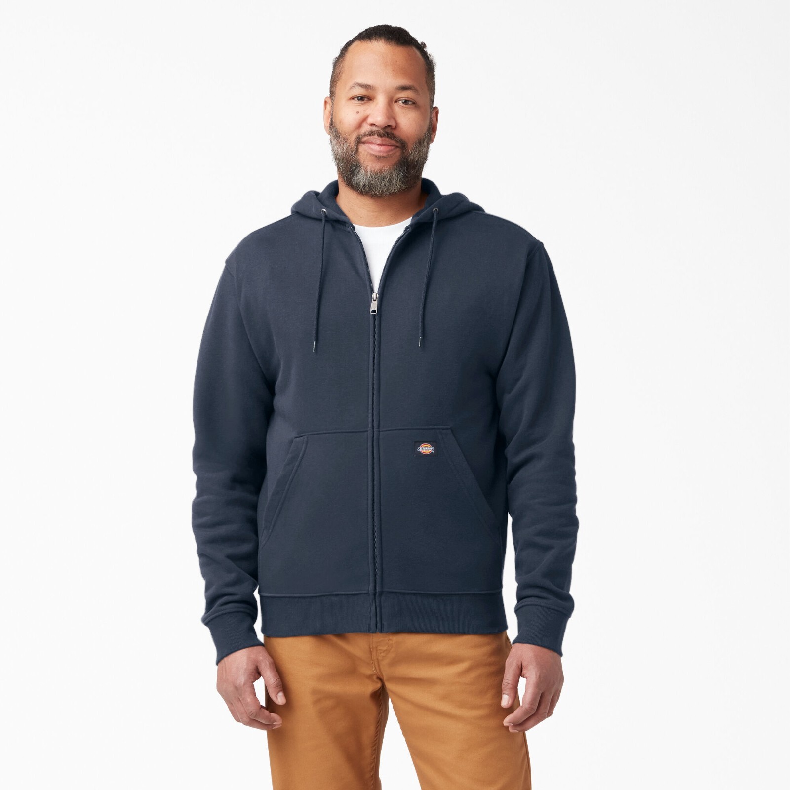 Dickies Midweight Fleece Full Zip Hoodie Sweatshirt, Dickies Dickies Midweight Fleece Full Zip Hoodie Sweatshirt, Dickies