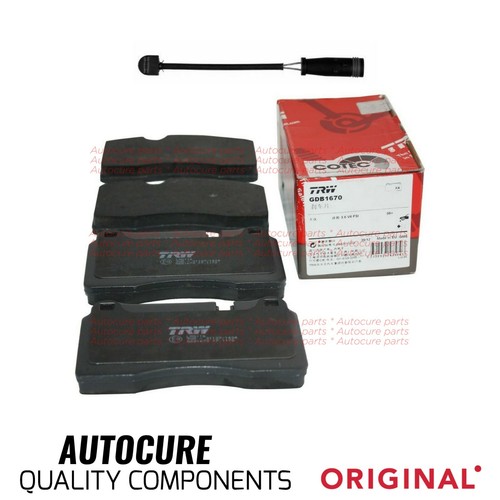 FITS MERCEDES S-CLASS S63 W221 11-14 FRONT TRW BRAKE PADS NEW