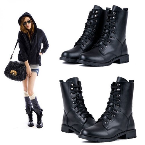 stylish womens combat boots