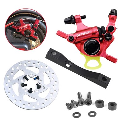 Hydraulic Disc Brake Caliper w Adapter&Disc Rotor for Xiaomi M365 pro/pro 2 Z4A3