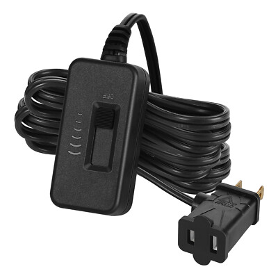 DEWENWILS Lamp Dimmer Switch Full Range Slide Control 6.6 ft Extension Cord
