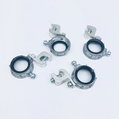 LOT OF 4 TOPAZ #332 INSULATED METALLIC GROUNDING BUSHING 3/4''