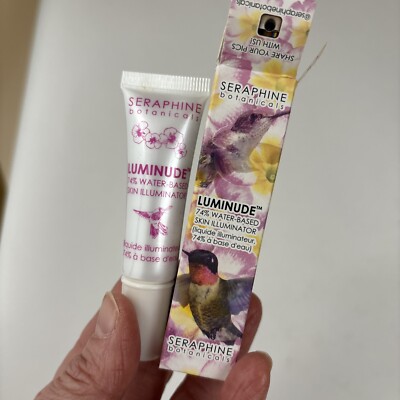 SERAPHINE BOTANICALS LUMINUDE SKIN ILLUMINATOR TRAVEL .35 oz IPSY NEW IN BOX