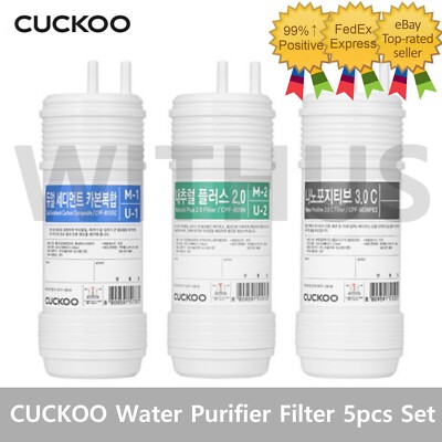 CUCKOO CPFS-12M0803 /CPFS-MN031US Water Purifier Filter 5 Filter Set - Tracking
