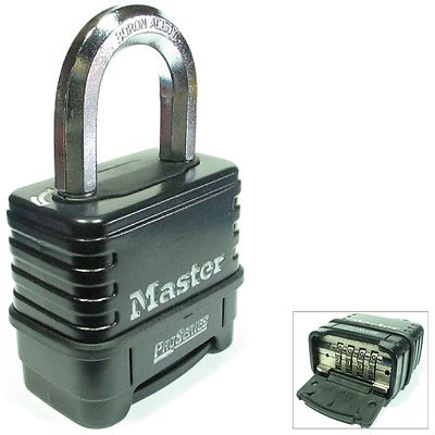 Master Lock Combination Padlock 1178 Resettable, Buy 2 or More Get Free Shipping