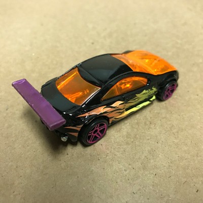 Black Custom Cougar Hot Wheels Loose Diecast Car HB