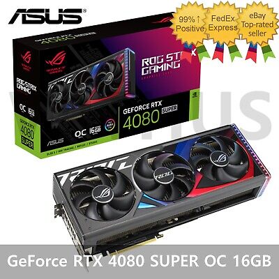 ASUS ROG STRIX GeForce RTX 4080 SUPER O16G GAMING OC D6X 16GB Graphics Card
