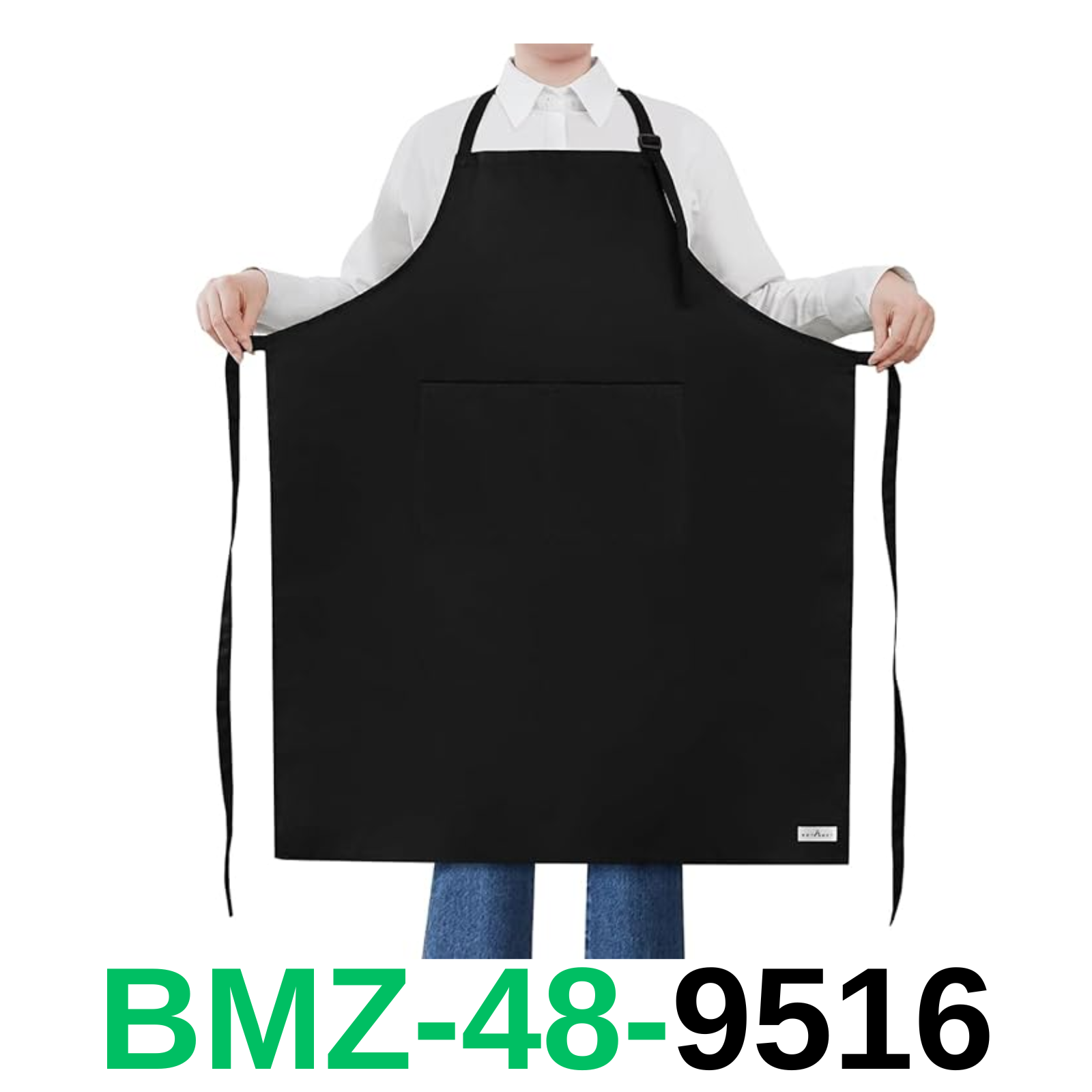 ROTANET 2PACK Aprons for Men Adjustable Bib Aprons with 2 Pockets, H34/W27.6 IN