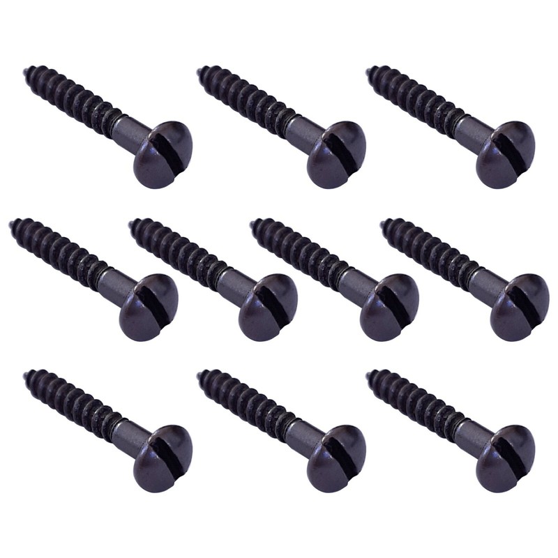 10x Vis Bronze Vintage M3 X 20mm Rustique Antique Meuble Ancien Bois 3mm Porte