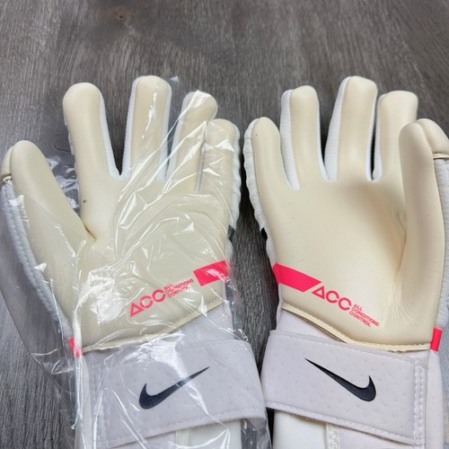 Nike GK Phantom Elite Gloves ACC Size 7 White Pink CN6724-101