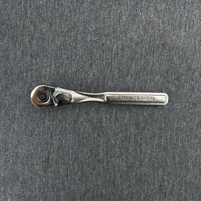 Vintage Craftsman 1/4'' Drive Ratchet 44807 -VU-Made in USA