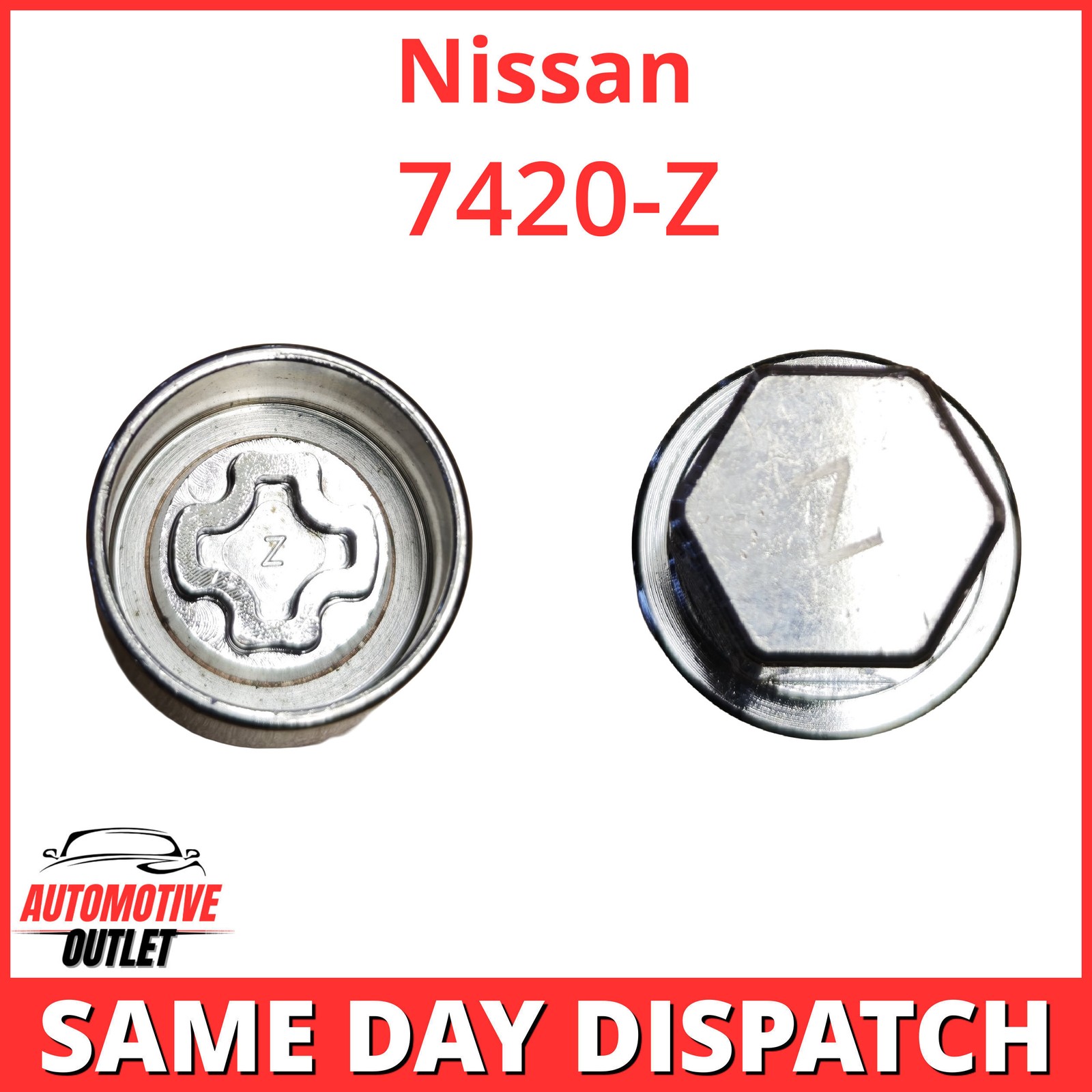 MASTER SECURITY KEY BOLT LOCKING WHEEL NUT SOCKET REMOVER 7420-Z FOR NISSAN