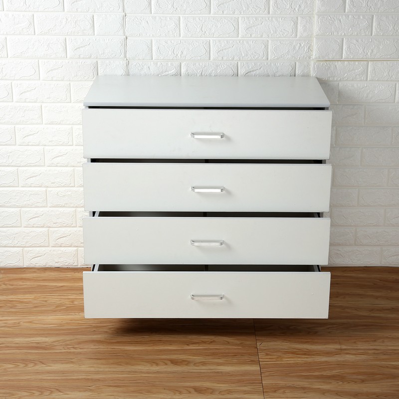 Chest Of Drawers 4 Drawer Metal Handles Runners Bedroom