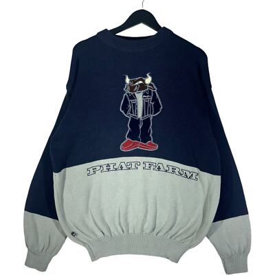 Vintage Phat Farm Bull Sweater | eBay