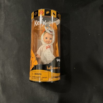 Vintage 2000 Barbie Kelly Halloween Party Series Kayla Ghost Costume