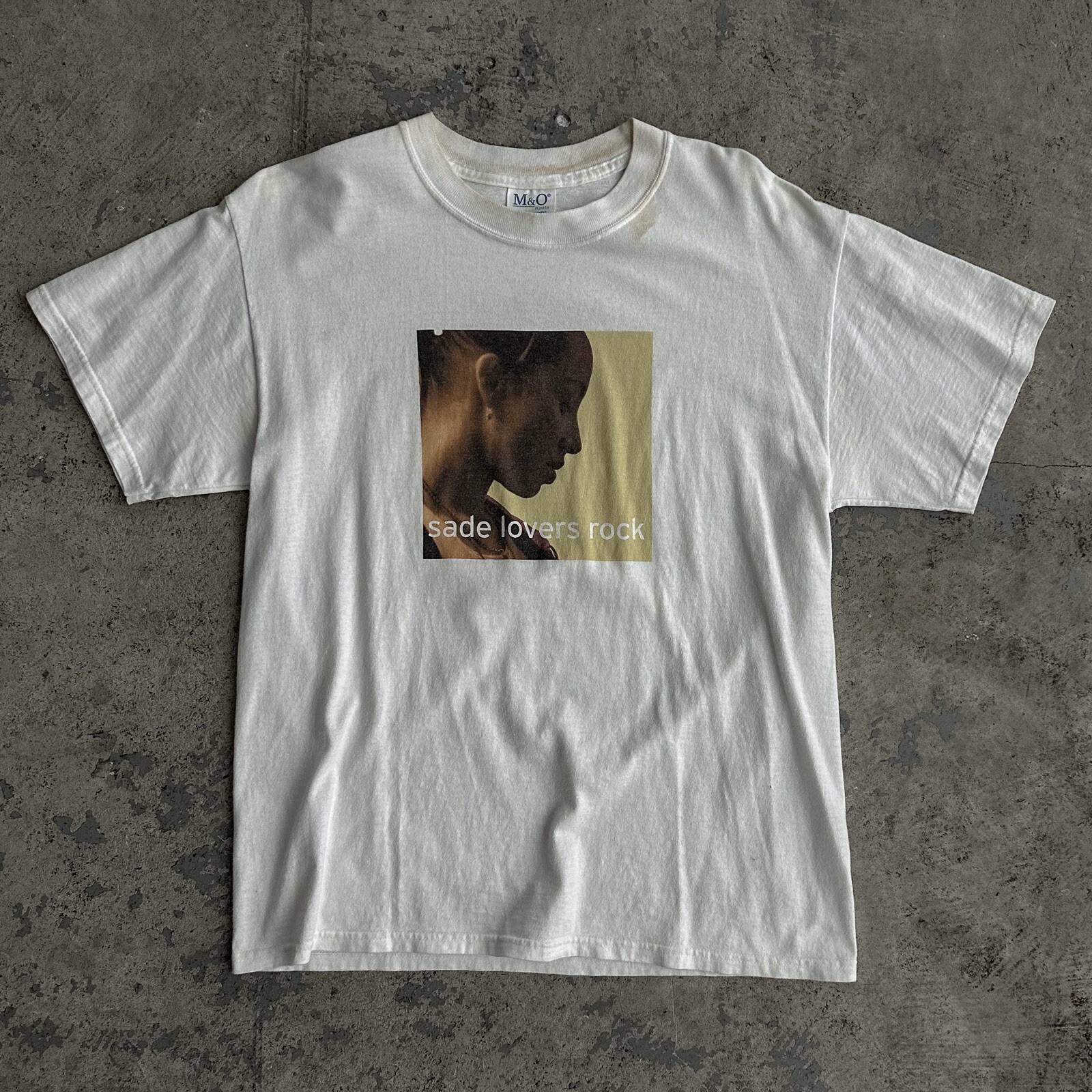 Vintage Sade Lover’s Rock 2001 Tour T Shirt