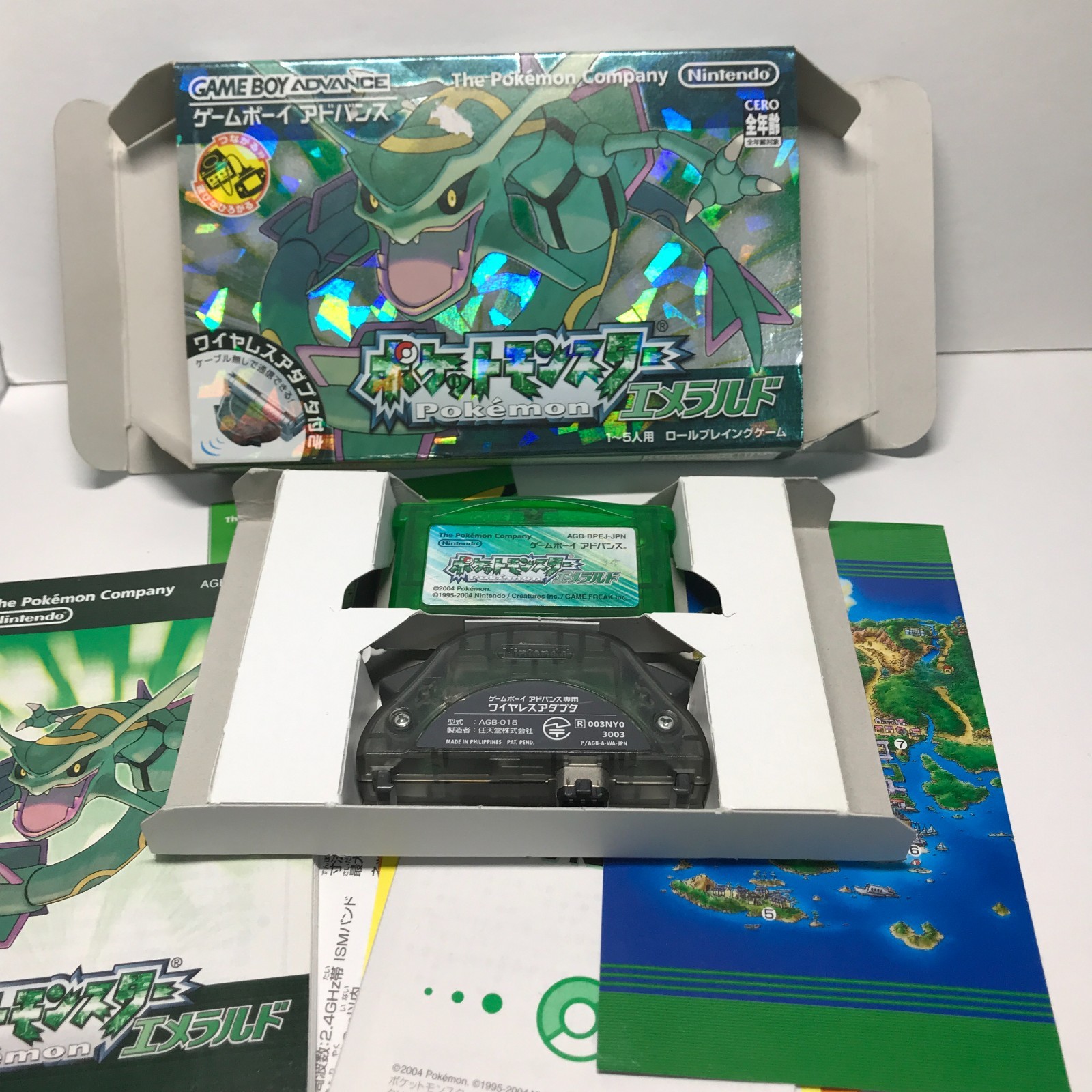 ゲームボーイアドバンス - 2個セット ポケモン  北米版 pokemon emerald GBA gba 2個セット ポケモン 北米版 pokemon emerald GBA gbaの通販 by