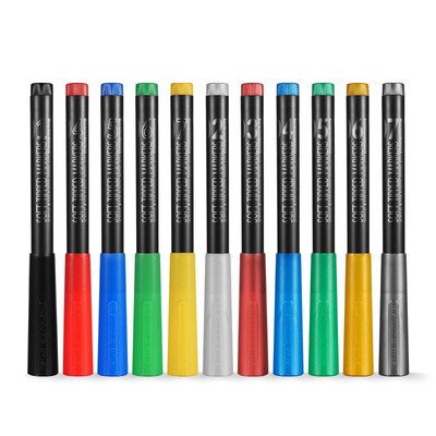 2023 DSPIAE MK/MKM Waterproof Soft Tipped Marker Pen For Plastic Model Tools Sqs