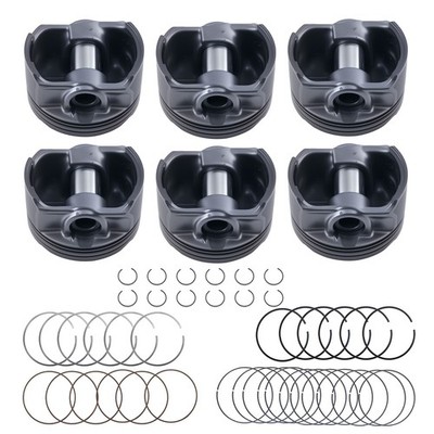 Complete Pistons Rings Set for BMW E46 E39 E60 E83 E85 M54 2.5L 141kW 1997-2011