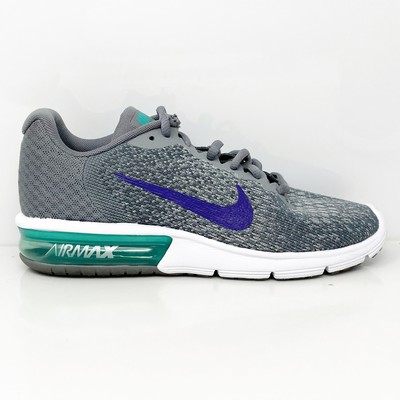 

Nike Womens Air Max Sequent 2 852465-012 Серые повседневные кроссовки, размер 7, Серый, Air Max Sequent 2