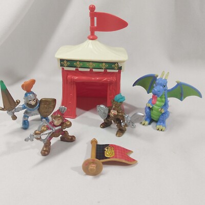 KEENWAY Knights Dragon tent castle tent loose Fisher P Great Adventures style