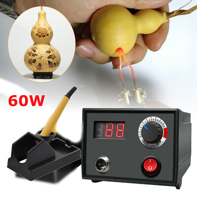 60W Pyrography Pen Burning Machine Multifunction Craft Pyrography Machine