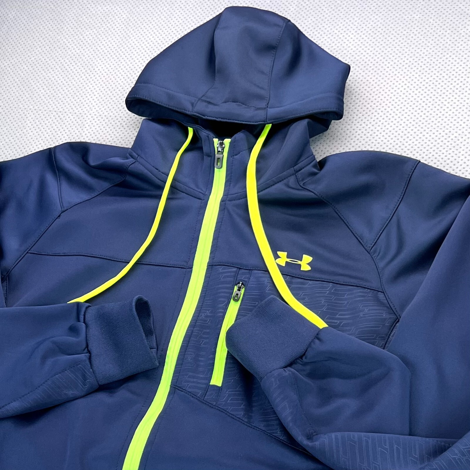 Under Armour Steph Curry SC Hoodie Mens 3XL (Actual L) Blue