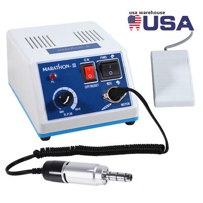 Electric Micromotor Marathon + 35K RPM Polishing Handpiece Dental Laboratory Dr