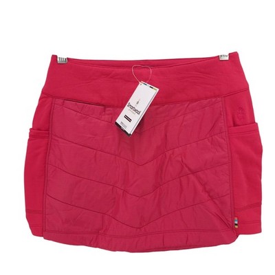 NWT SMARTWOOL Smartloft 60 POMEGRANATE Red Pull-On Skirt Quilted Size XS