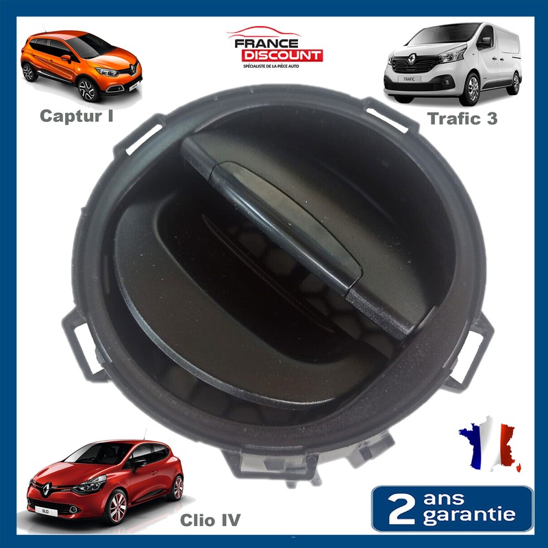 Grille De Ventilation Chauffage Pour Renault Clio 4 Captur I Trafic 3 687601310r