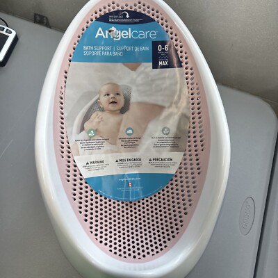Angelcare Baby Bath Support Pink