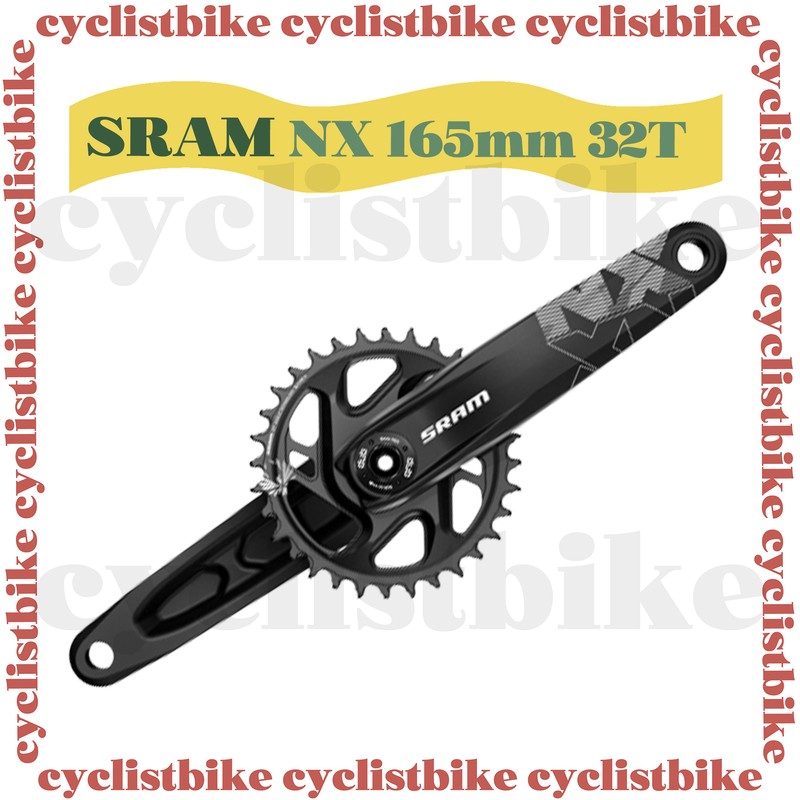 NEW SRAM NX Eagle DUB 12-speed Crank 32T 165mm 00.6118.525.002 MTB